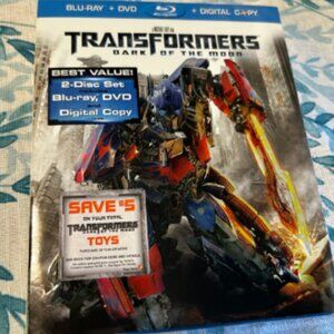 Transformers Dark of the Moon Blu-ray & DVD  - Sealed